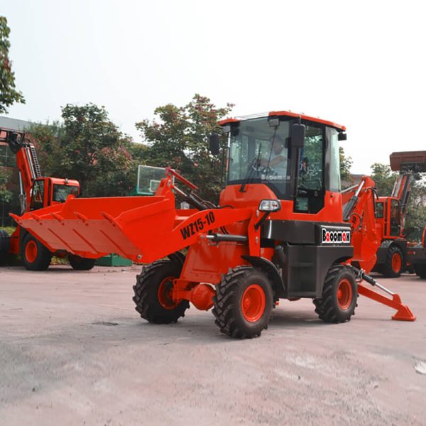 02 chinese small compact diesel Backhoe tractor loader price
