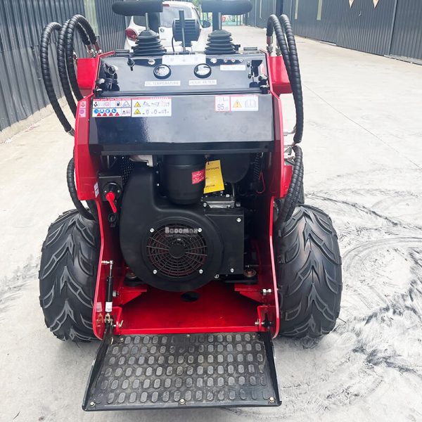 05 Baoomax 23HP cheap compact walk behind small mini skid steer loader like Dingo kanga