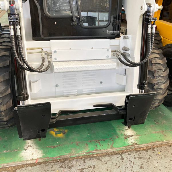 06 Top sale construction machinery wheel 1050KG skid steer loader skid steer brush cutter price