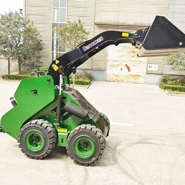 china top brand Baoomax 25HP kubota diesel dingo mini loader skid steer with attachments