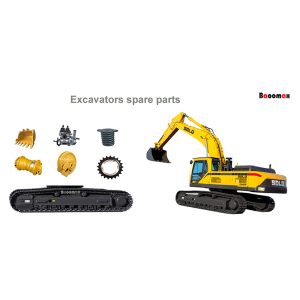 excavator parts with logo banner 02