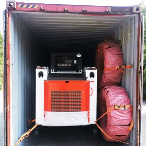 5 units of SSL750 skid steer loaders delivery to South America 3