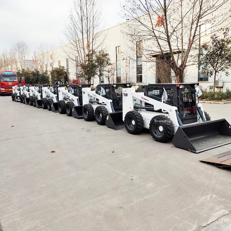 Darran Loader 7 Units SSL750D Skid Steer Loaders Delivery to South Africa - Baoomax