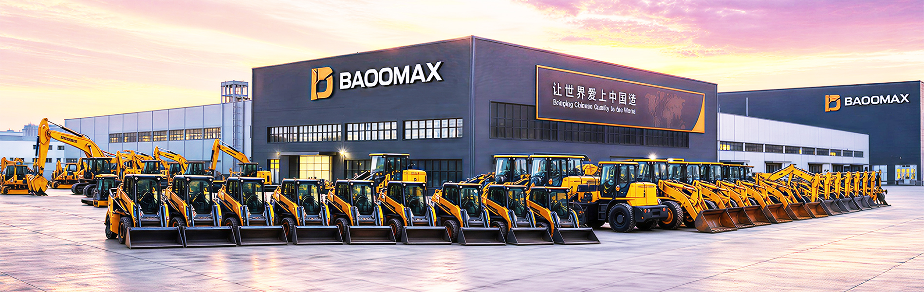Heavy construction equipment including loaders excavators and forklifts for sale